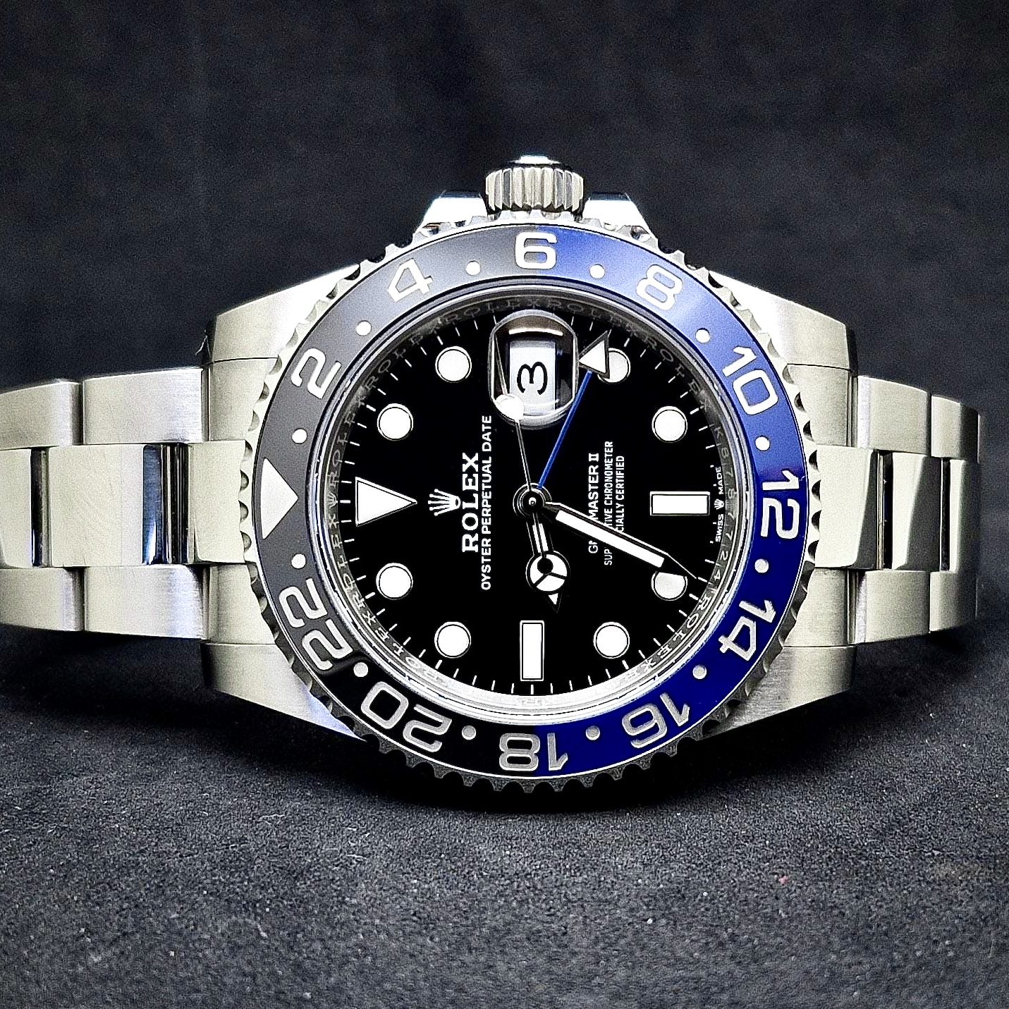 ROLEX GMT MASTER II - BATMAN