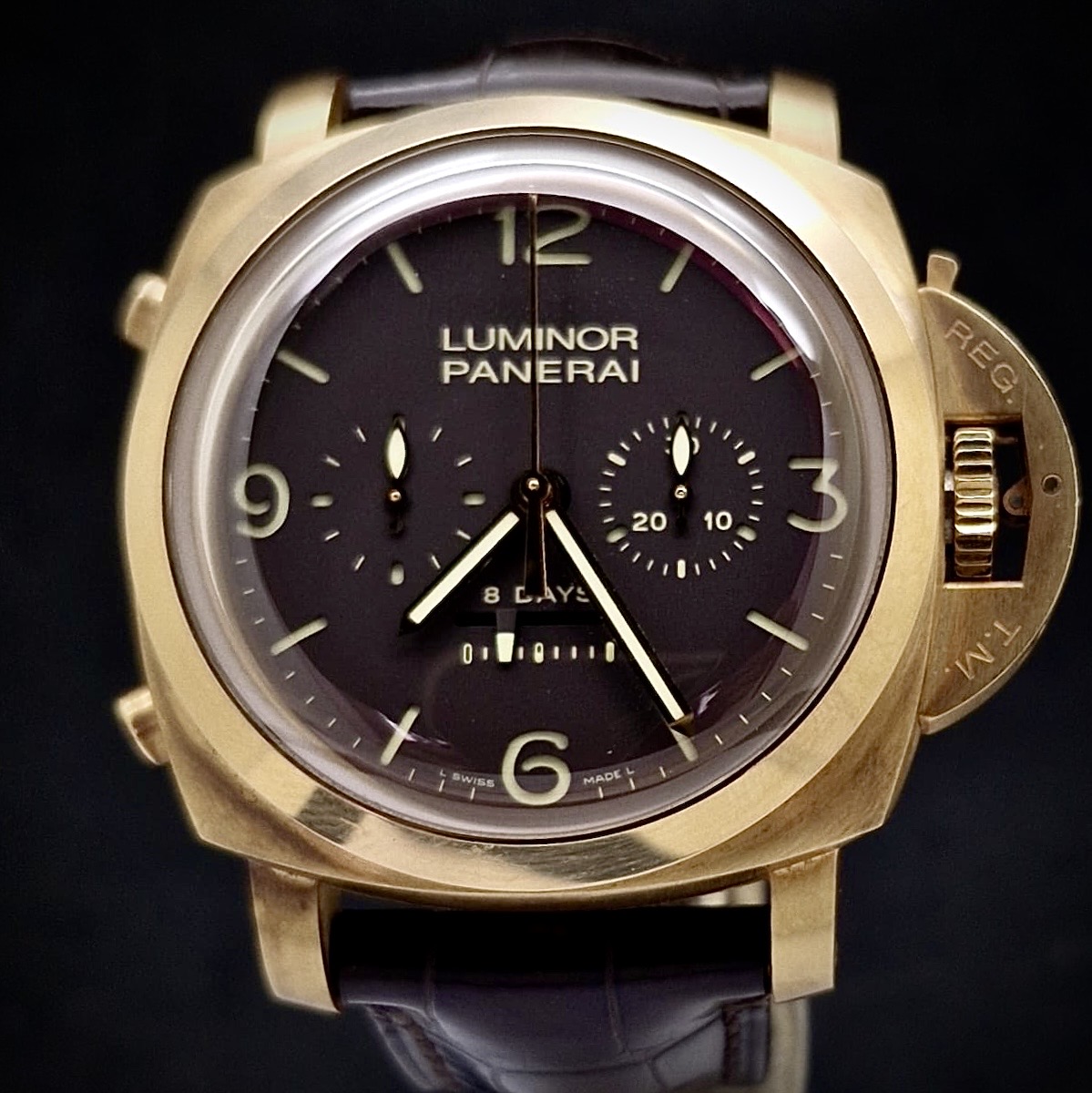 PANERAI LUMINOR 1950 8 DAYS RATTRAPANTE