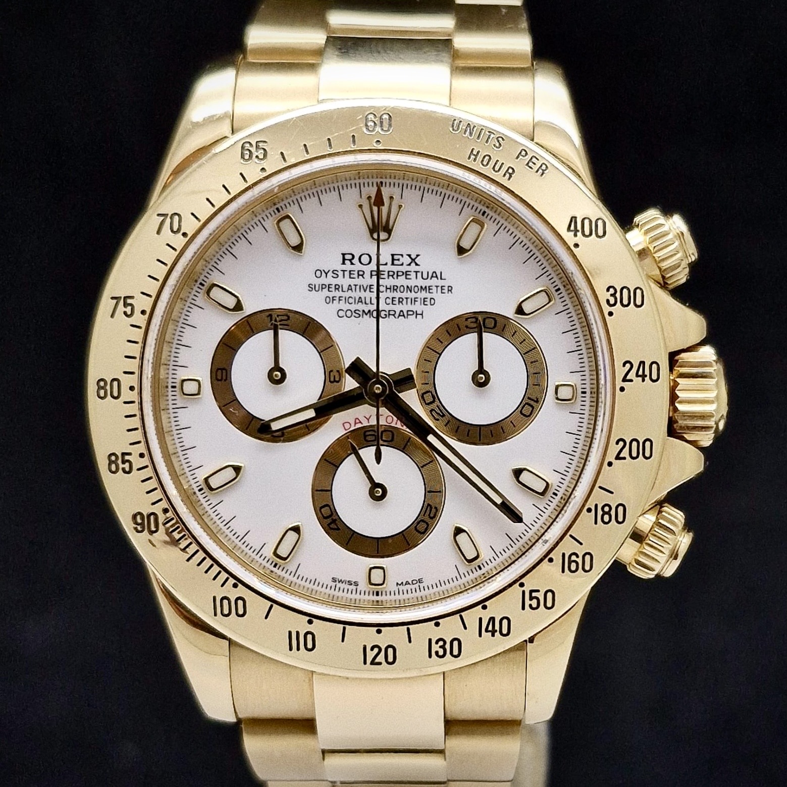 ROLEX COSMOGRAPH DAYTONA - YELLOW GOLD