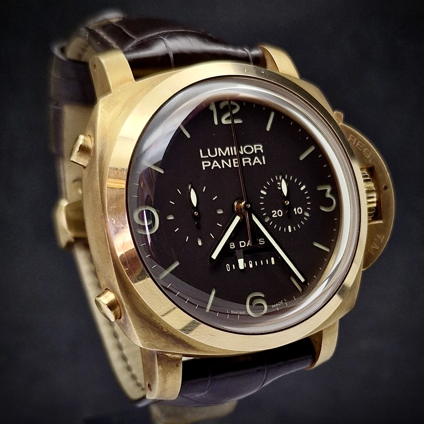 PANERAI LUMINOR 1950 8 DAYS RATTRAPANTE