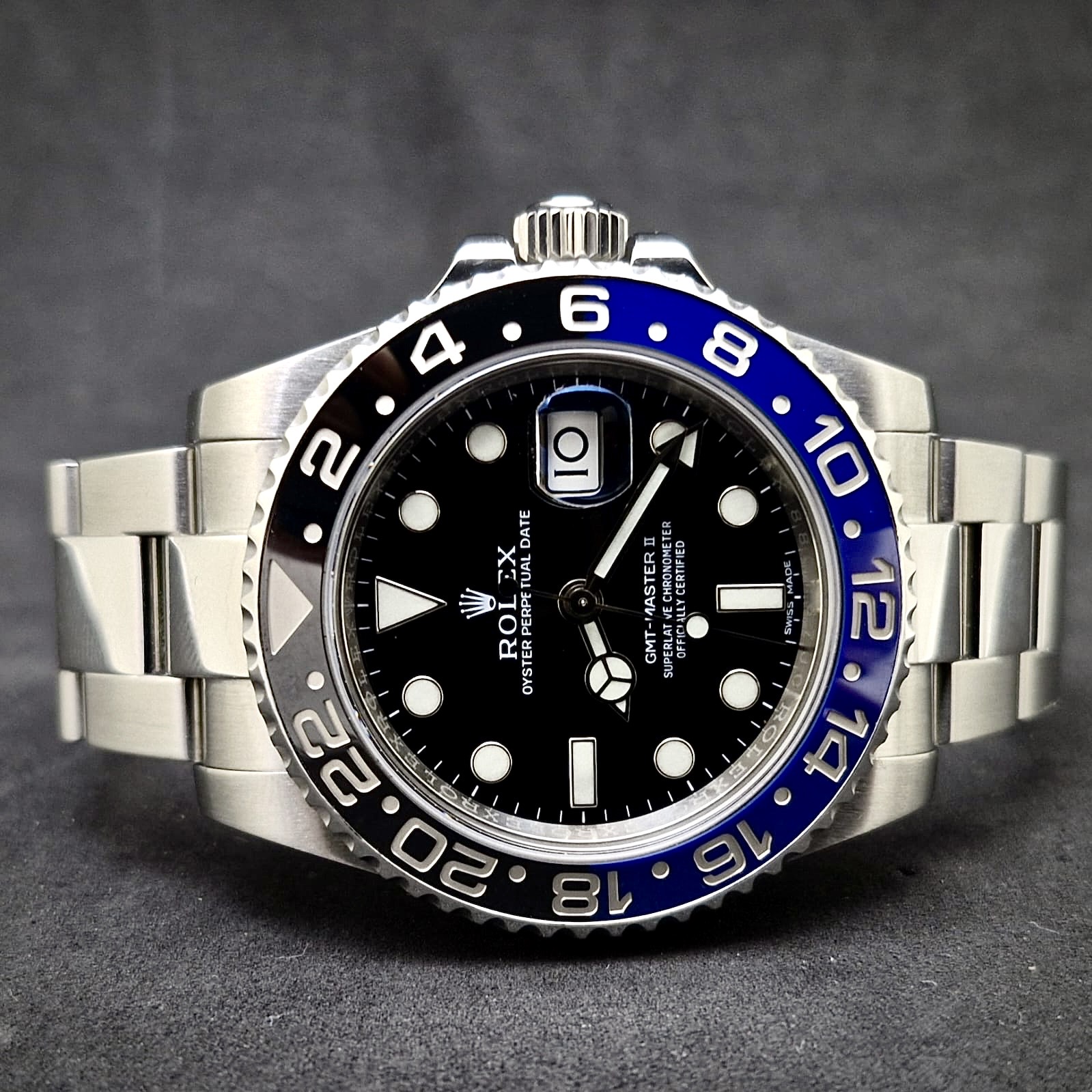 ROLEX GMT MASTER II - BATMAN