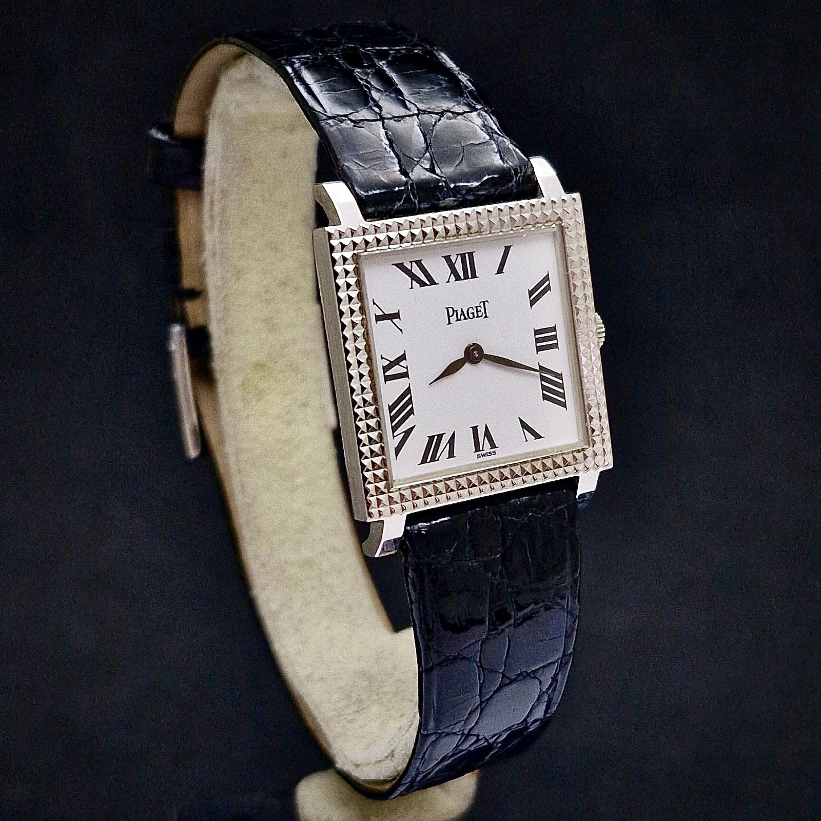 PIAGET TANK WHITE GOLD