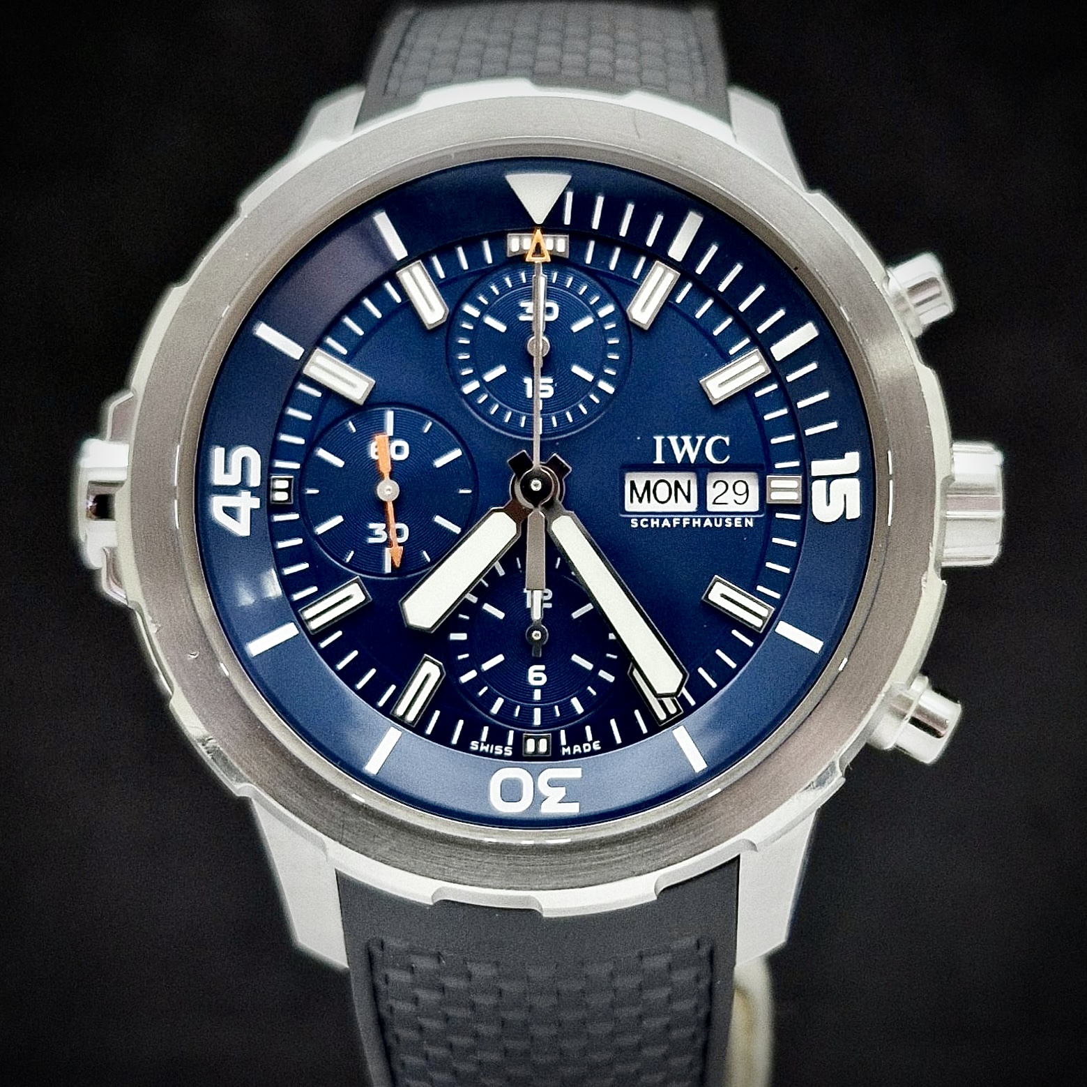 IWC AQUATIMER CHRONOGRAPH -JACQUES COUSTEAU