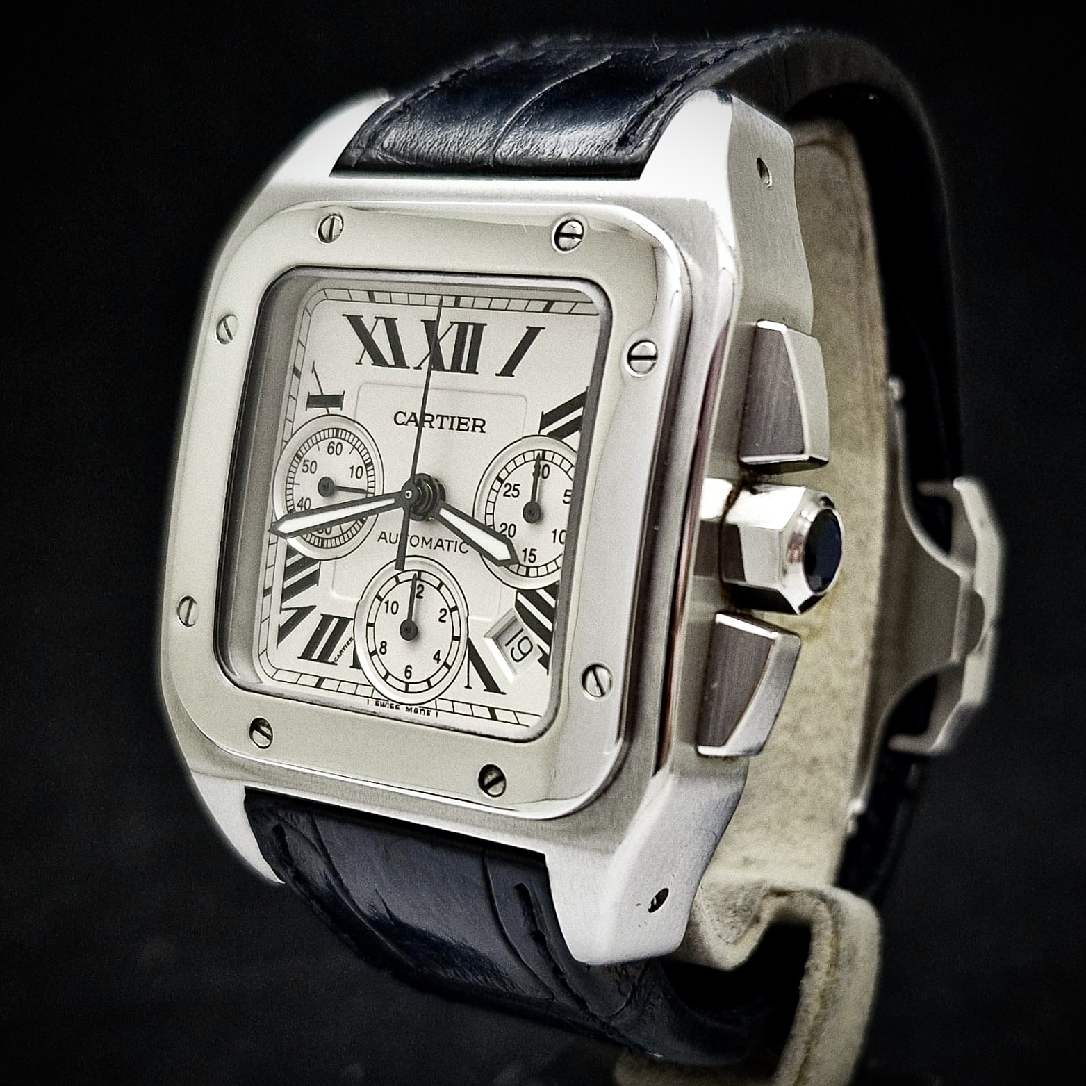 CARTIER SANTOS 100 XL CHRONOGRAPH