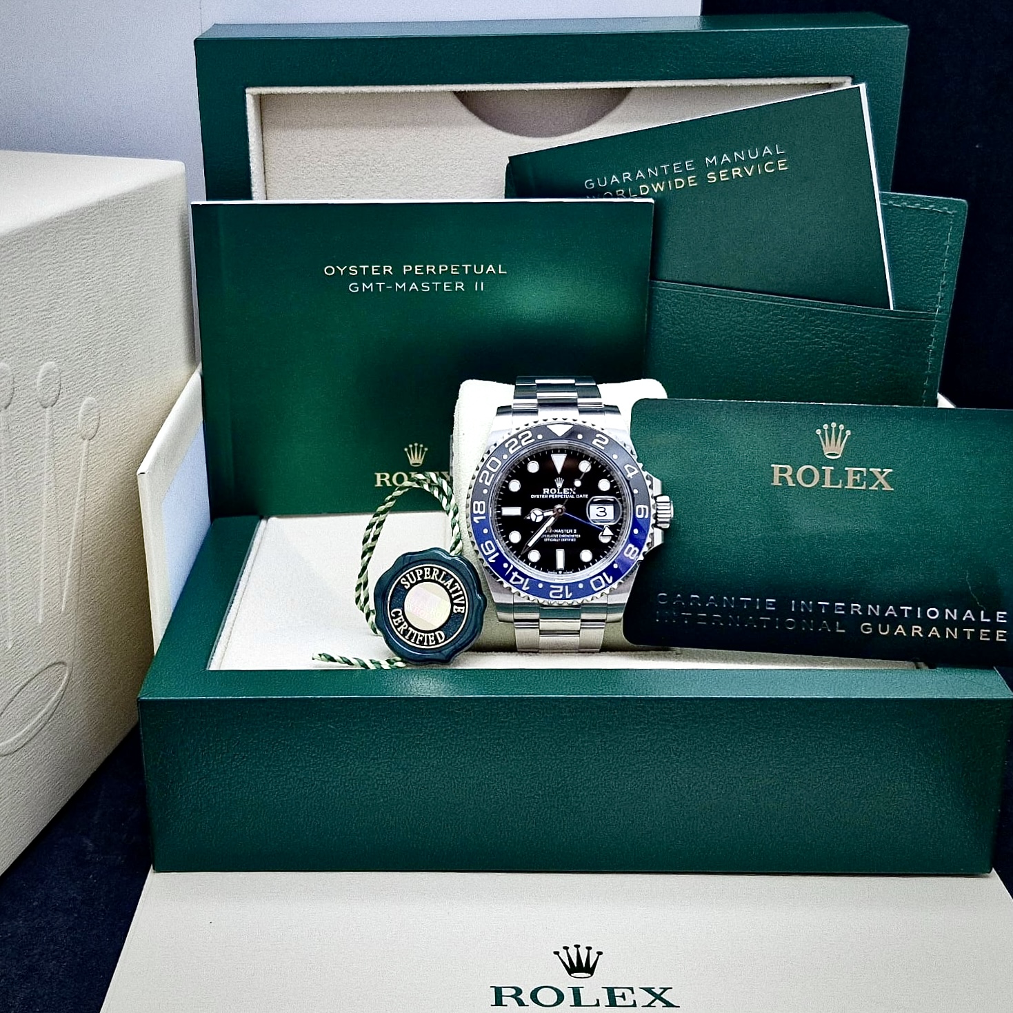 ROLEX GMT MASTER II - BATMAN