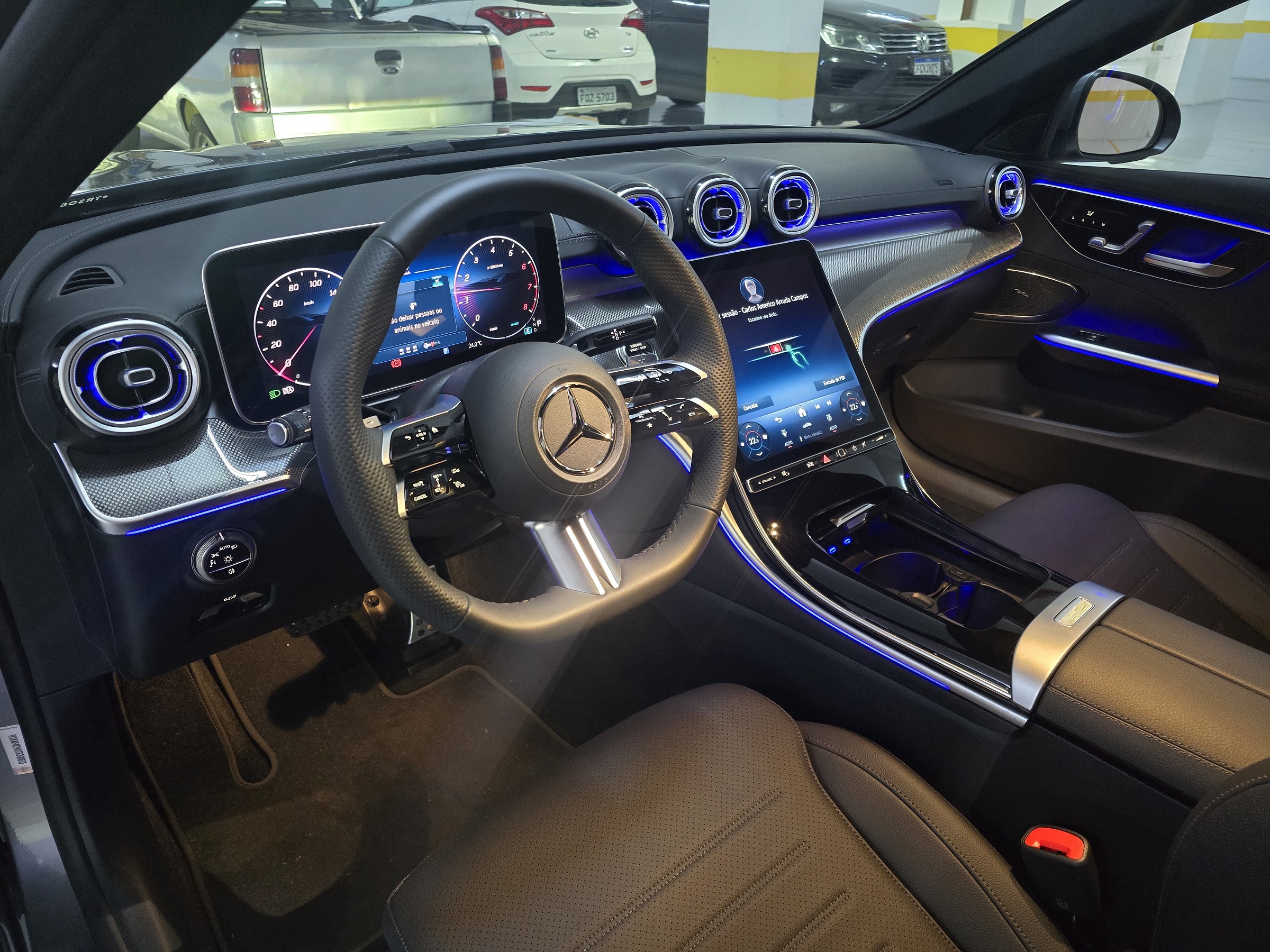 MERCEDES-BENZ C200 1.5 EQ BOOST HÍBRIDO AMG LINE 9G-TRONIC