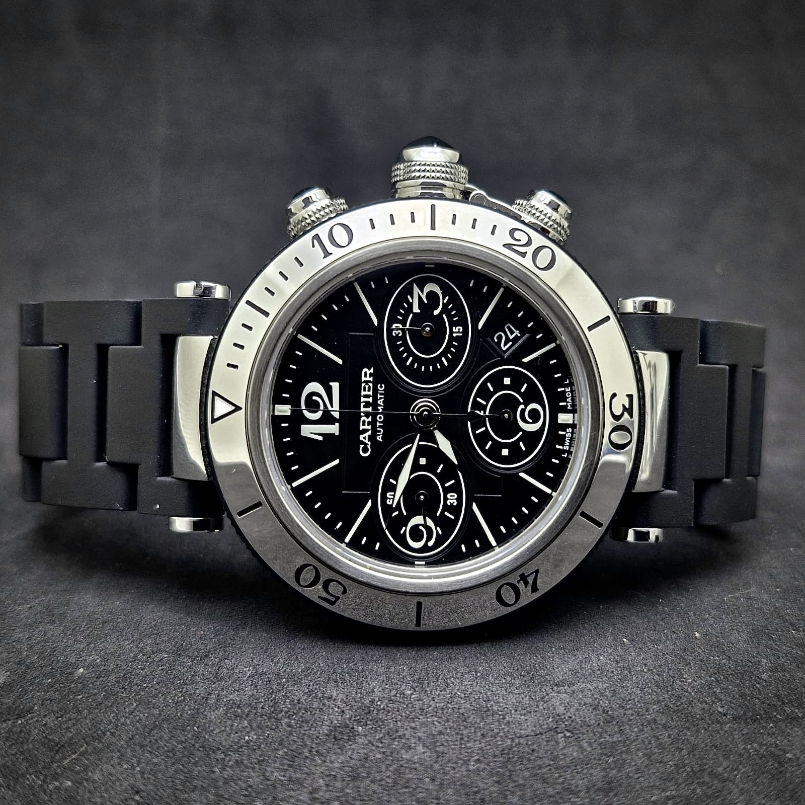 CARTIER PASHA SEATIMER CHRONOGRAPH