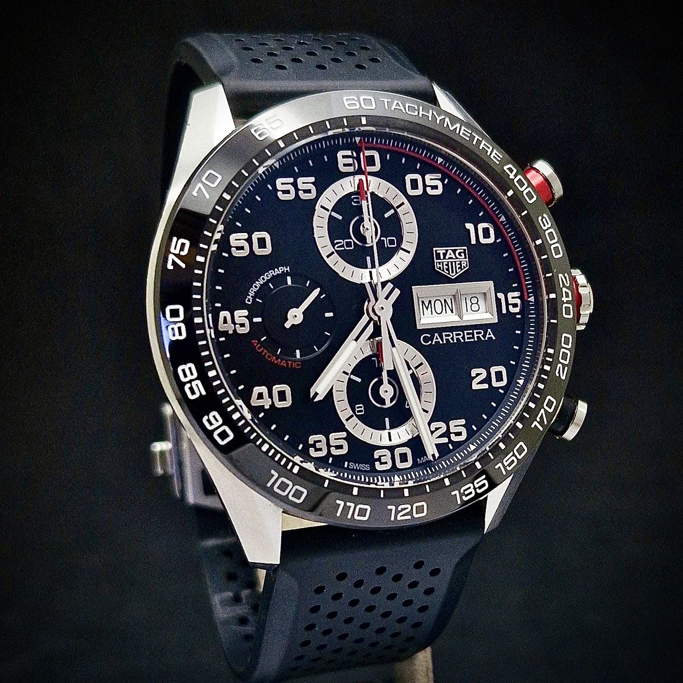 TAG HEUER CARRERA DAY-DATE CHRONOGRAPH