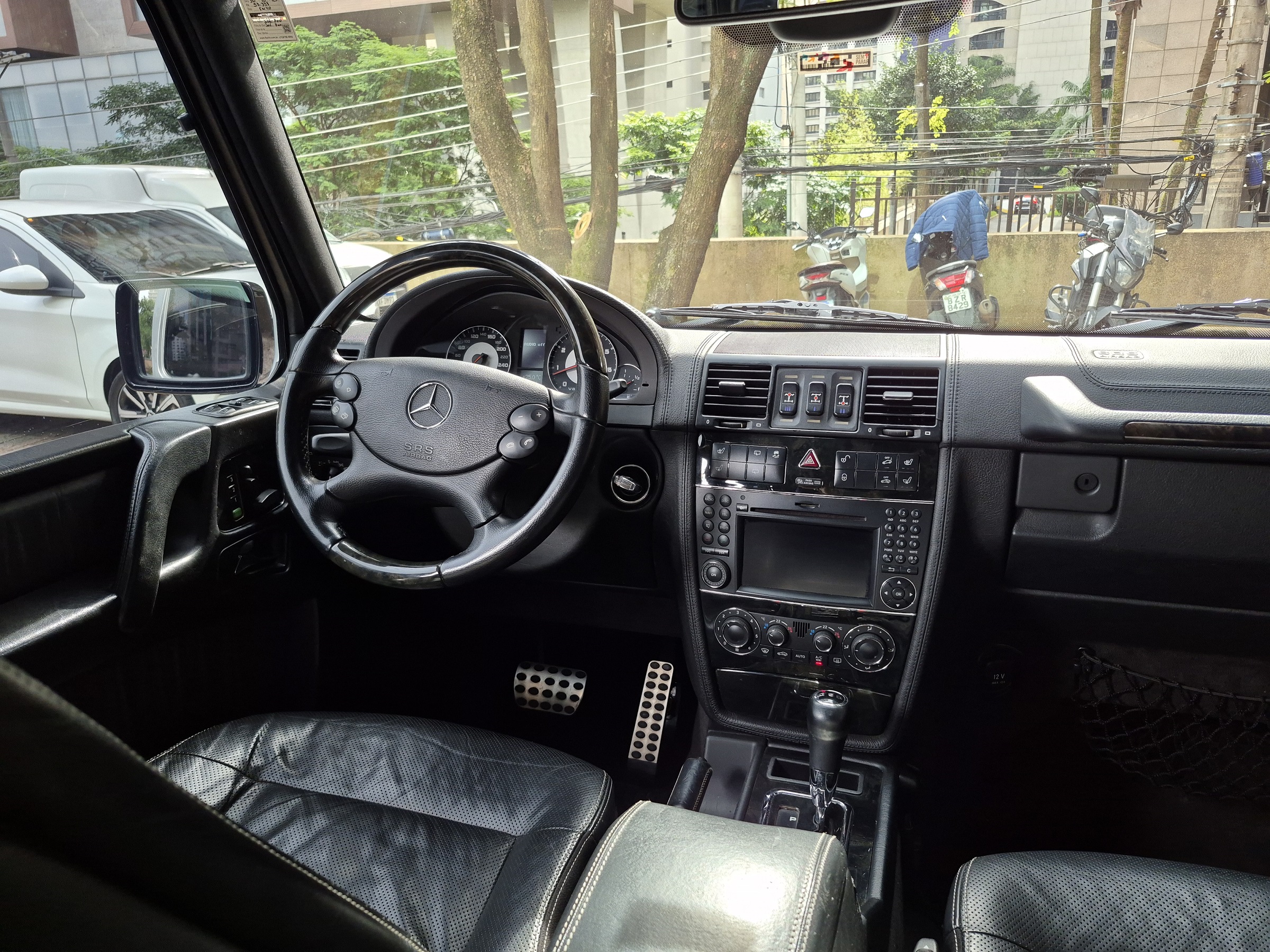 MERCEDES-BENZ G55 5.4 V8 KOMPRESSOR GASOLINA 4WD SPEEDSHIFT