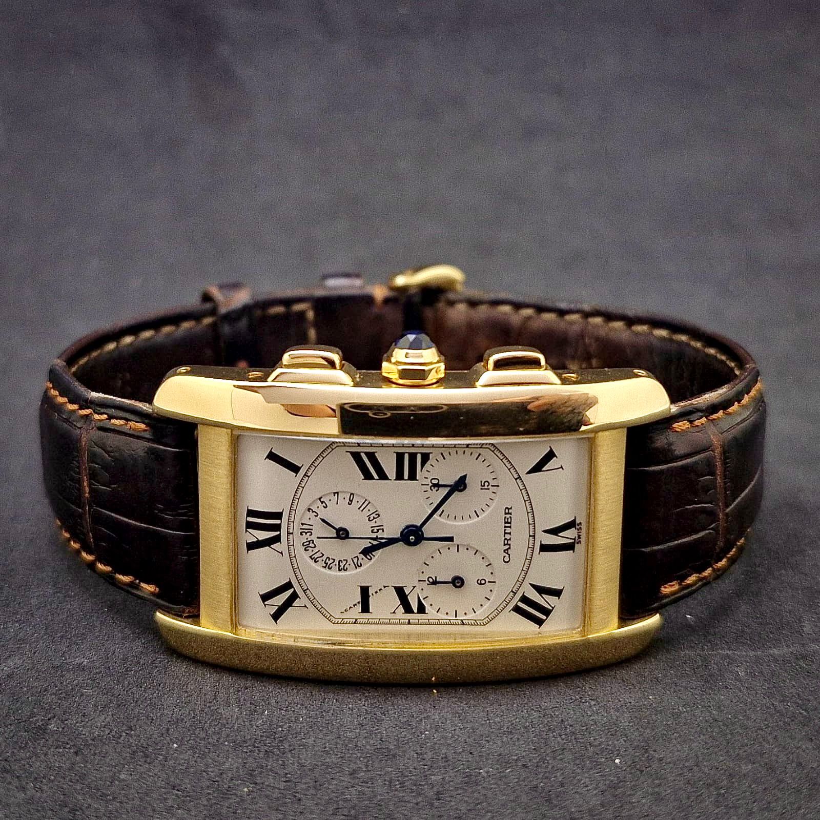 CARTIER TANK AMERICAINE CHRONOGRAPH