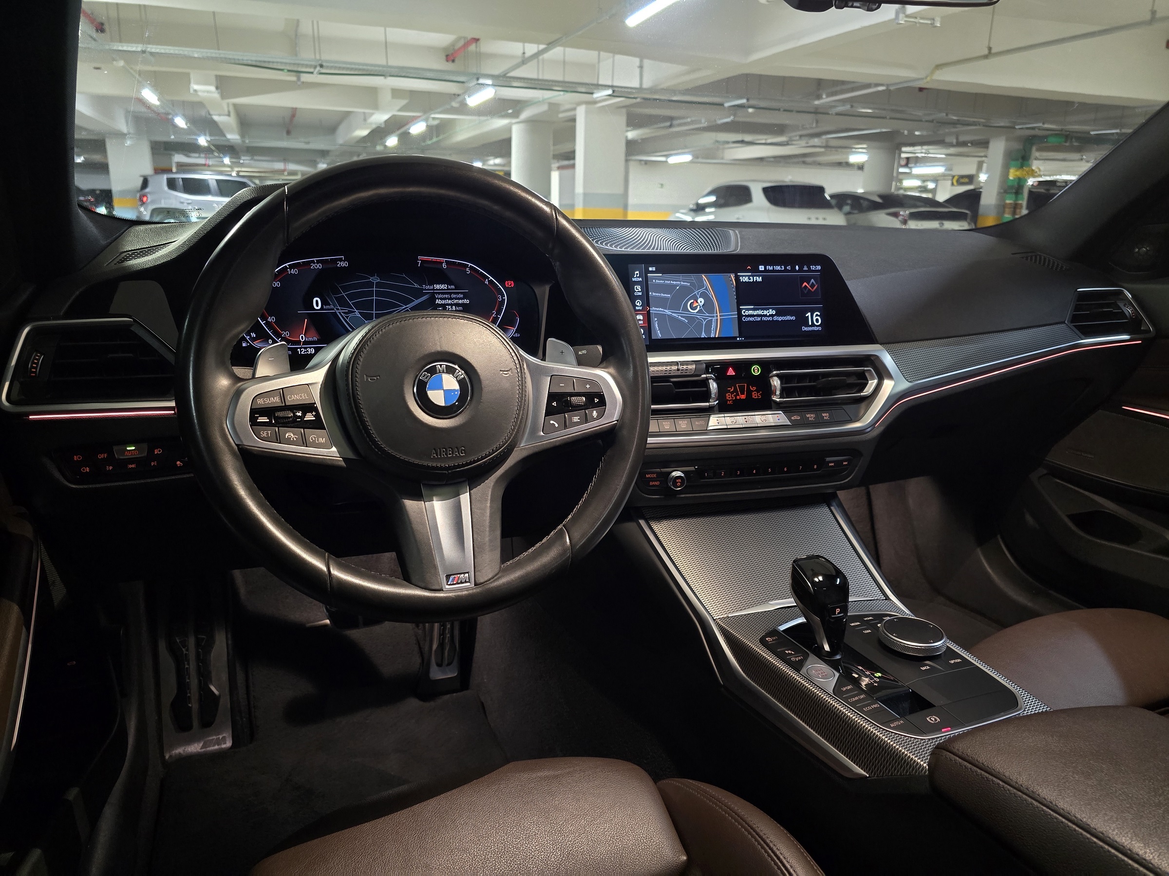 BMW 320I 2.0 16V TURBO GASOLINA M SPORT AUTOMÁTICO