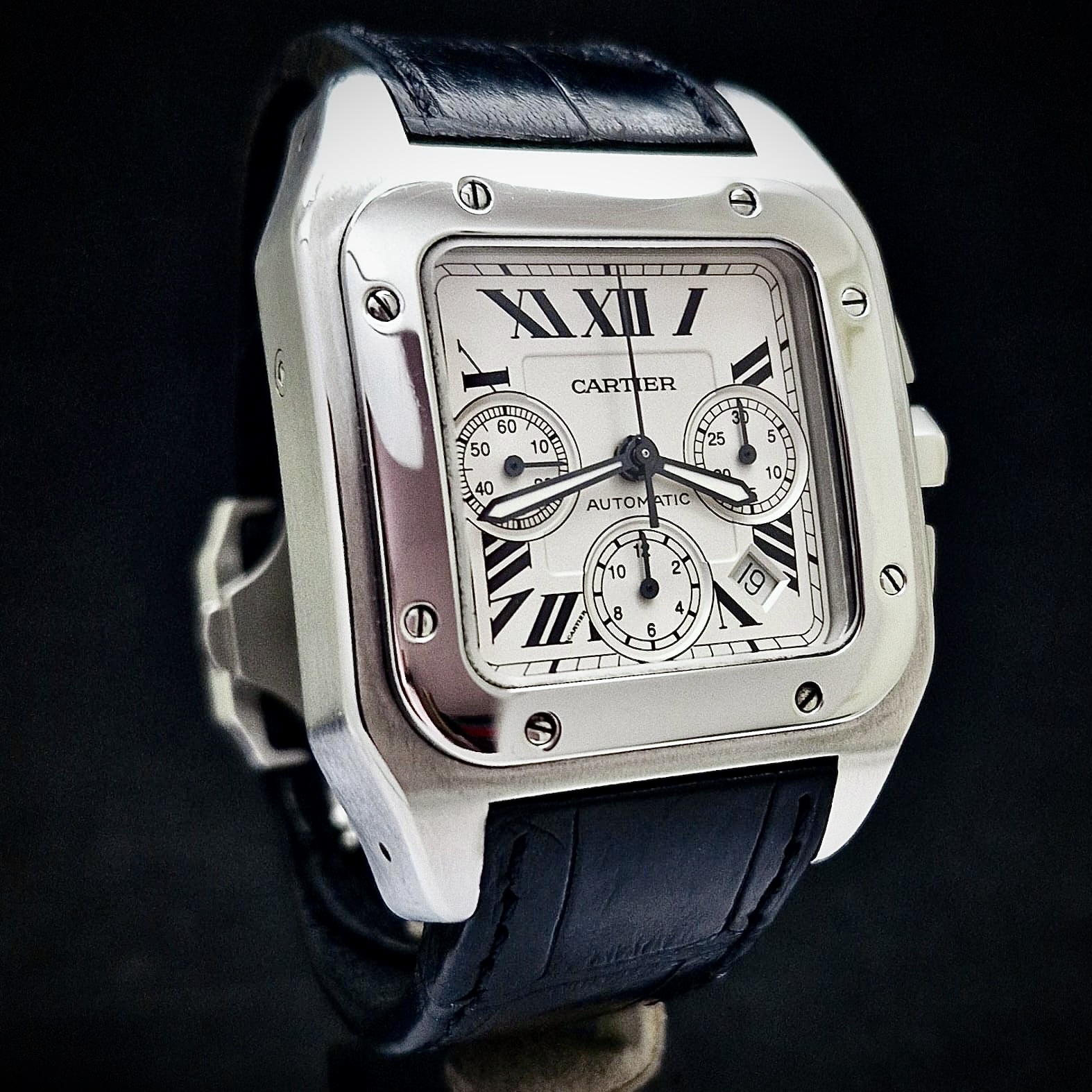 CARTIER SANTOS 100 XL CHRONOGRAPH