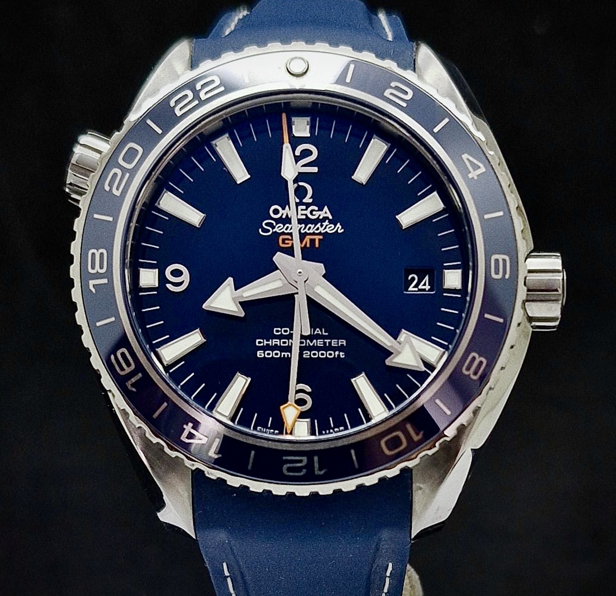 OMEGA SEAMASTER PLANET OCEAN GMT