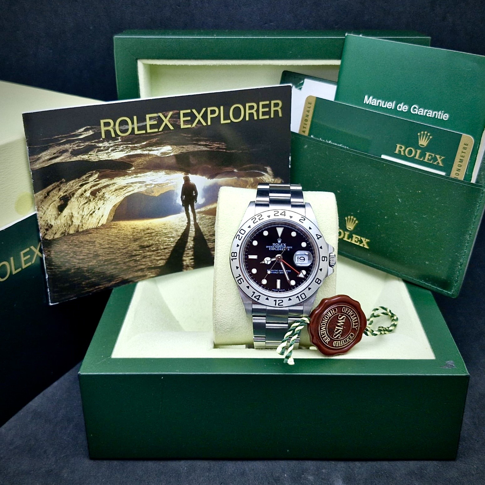 ROLEX EXPLORER II - UNPOLISHED
