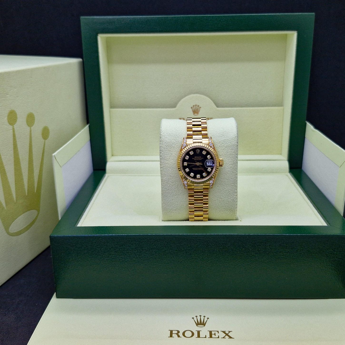 ROLEX LADY DATEJUST PRESIDENT