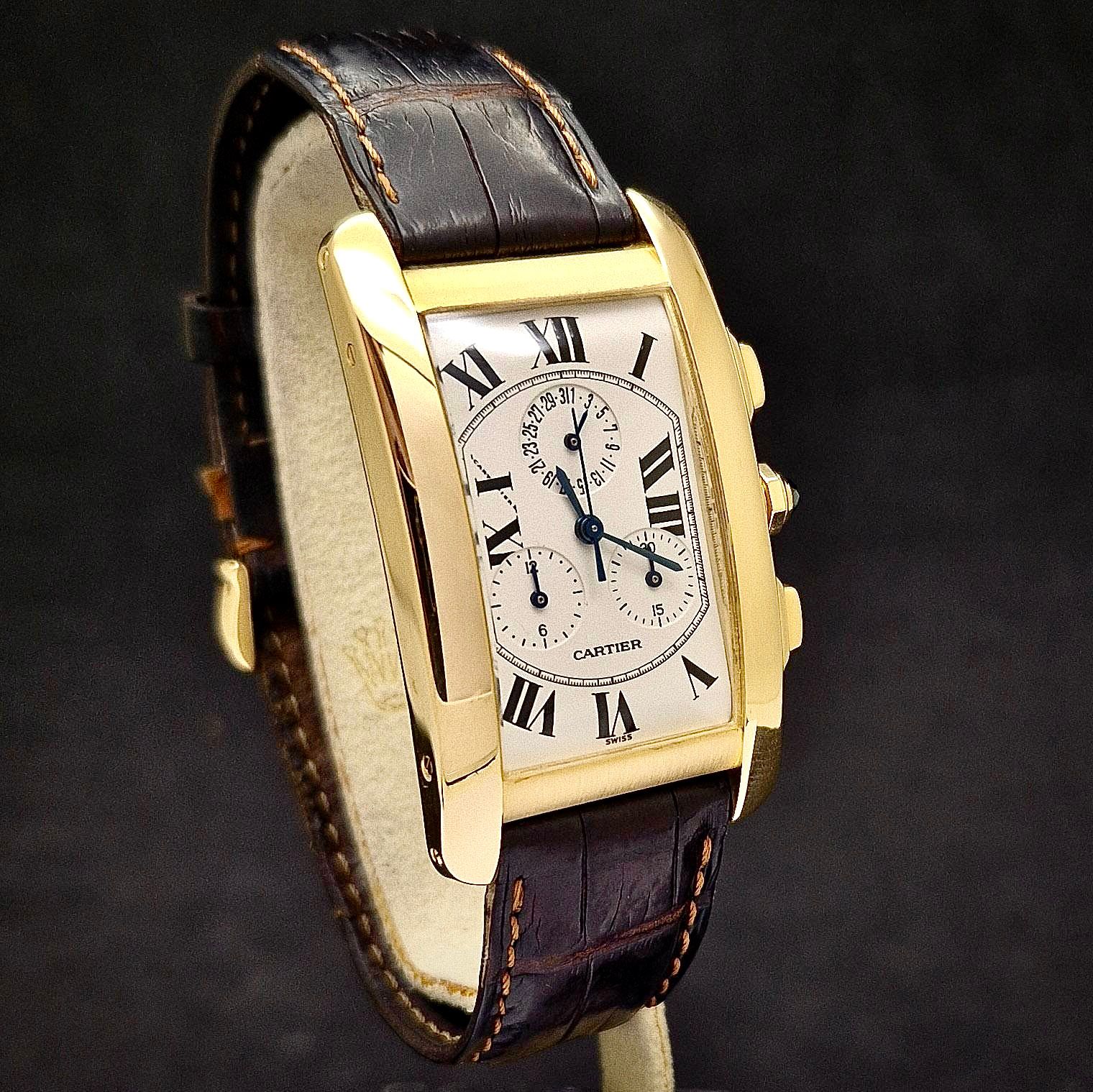 CARTIER TANK AMERICAINE CHRONOGRAPH