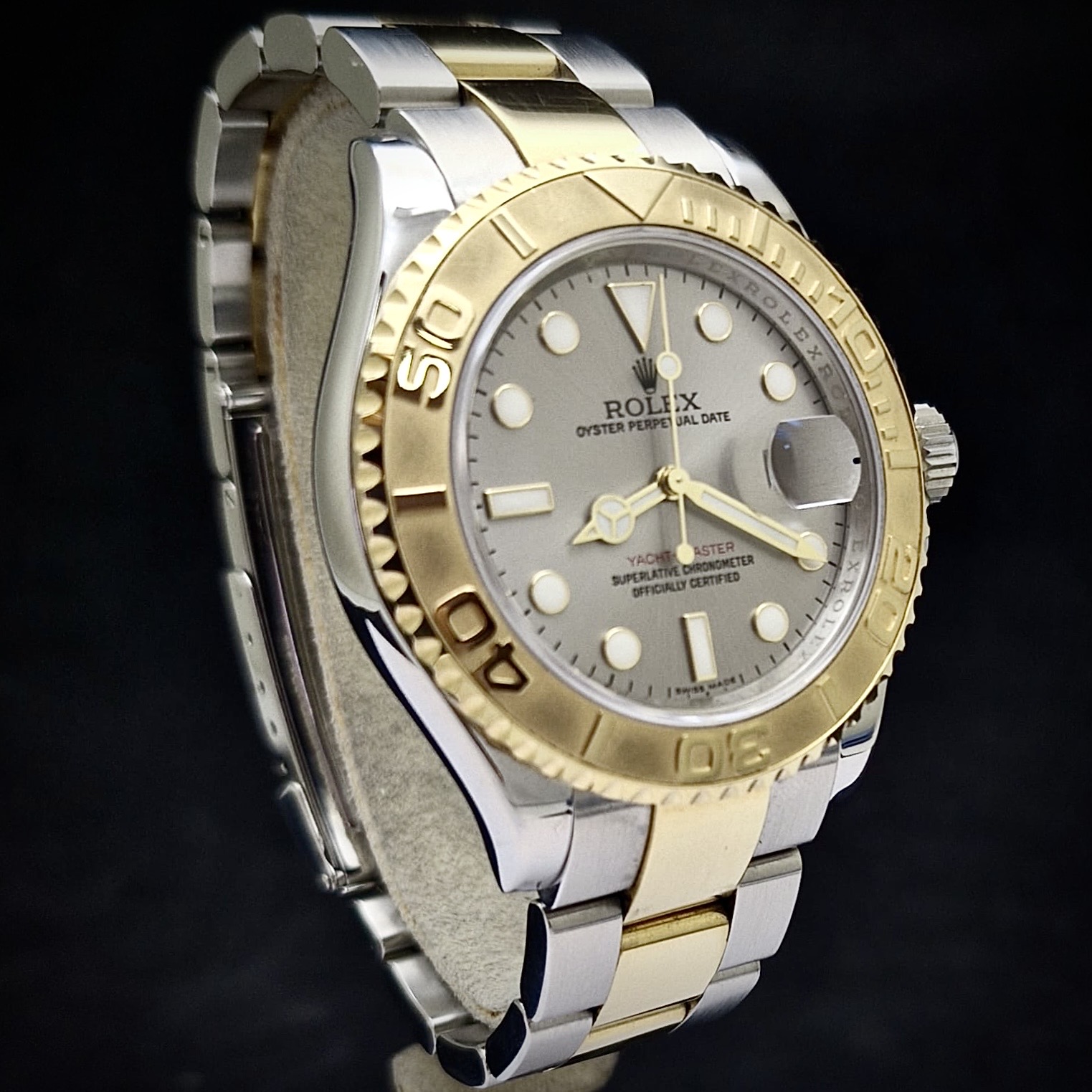 ROLEX YACHT-MASTER II GOLD & STELL