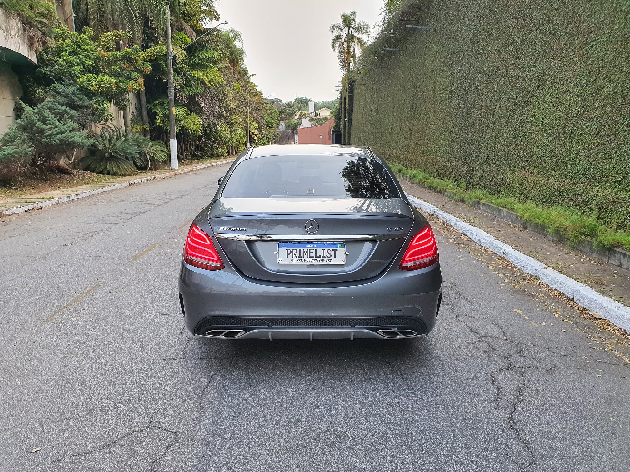 MERCEDES-BENZ C 43AMG 3.0 V6 GASOLINA 4MATIC 9G-TRONIC