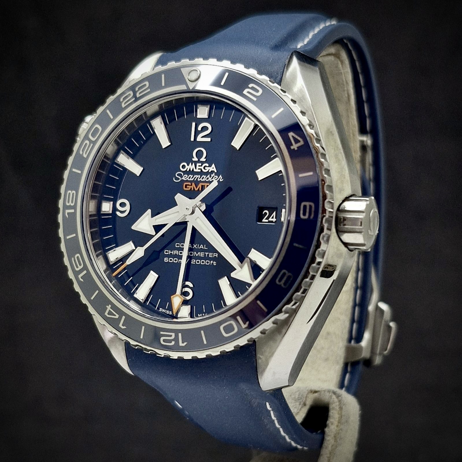 OMEGA SEAMASTER PLANET OCEAN GMT