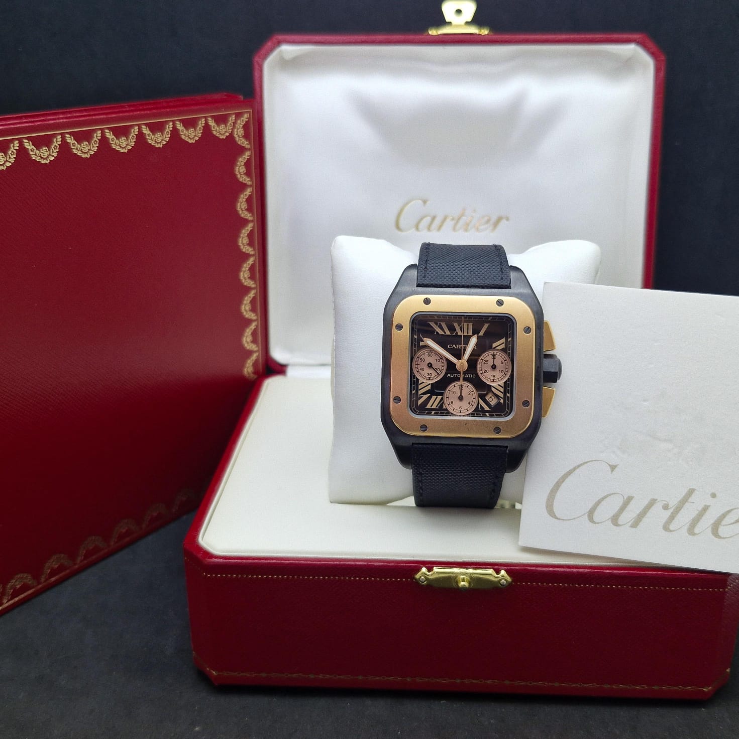 CARTIER SANTOS 100 XL CHRONOGRAPH